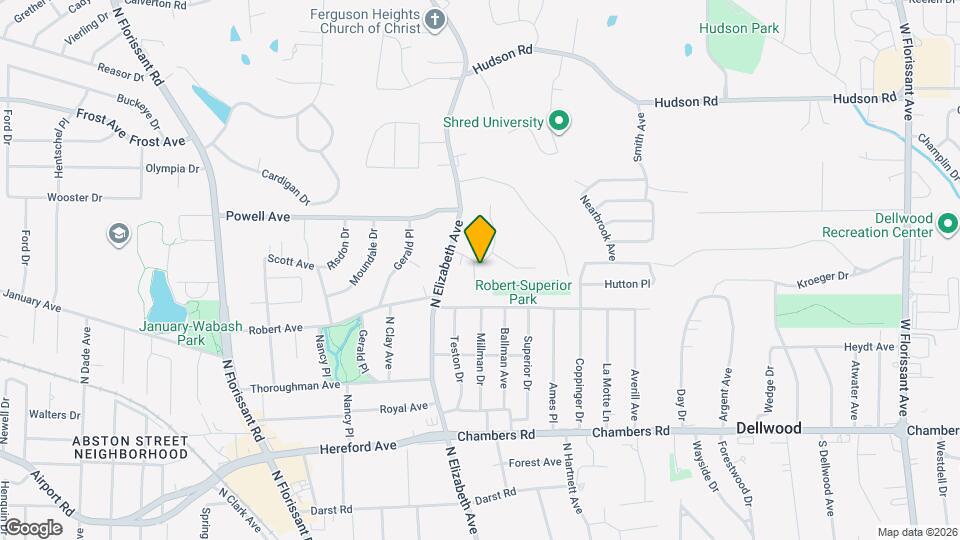 600 Larkin Ave Mapa y Detalles de la Ubicación