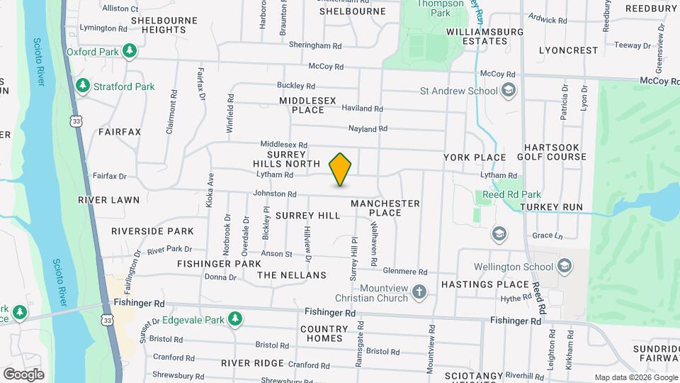 2276 Johnston Rd Map and Location Details
