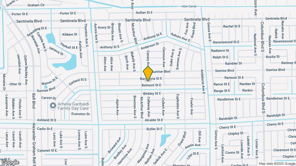 1013 Belmont St E Map and Location Details