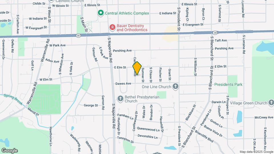 1129 Campbell Ave Map and Location Details