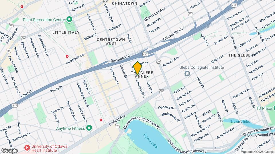 323-331 Lebreton St S Map and Location Details