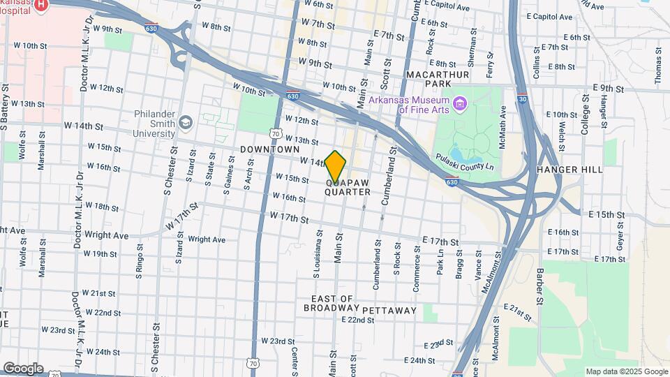 113 W 15th St Mapa y Detalles de la Ubicación