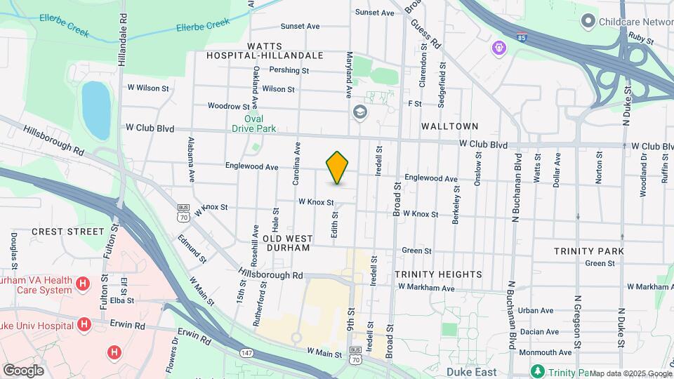 1015 9th St Map and Location Details