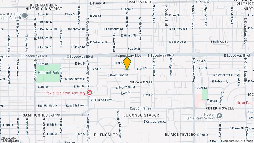 964 N Jones Blvd Map and Location Details