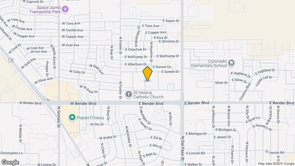 2422 N Houston St, Unit 2508 Map and Location Details