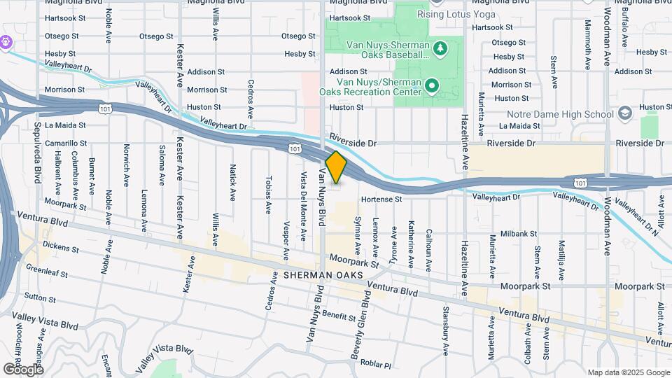 4617 Tilden Ave, Sherman Oaks Map and Location Details