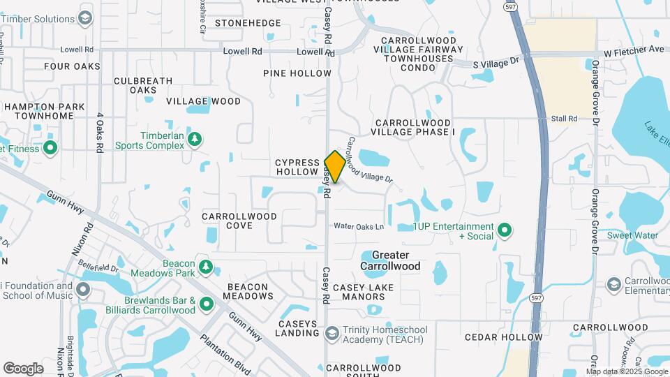 11803 Willow Point Way Map and Location Details