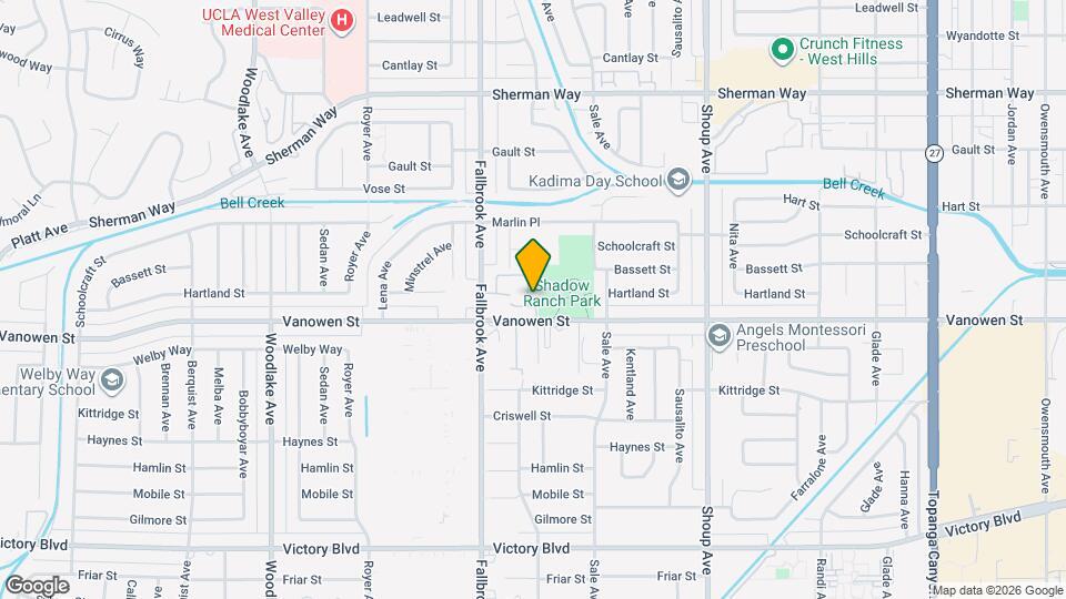 6828 Ponce Ave Map and Location Details