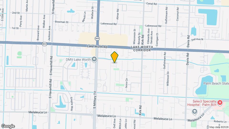 4195 Sanders Dr Map and Location Details