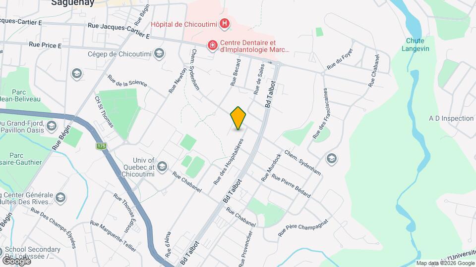 622 Des Hospitalieres St Map and Location Details