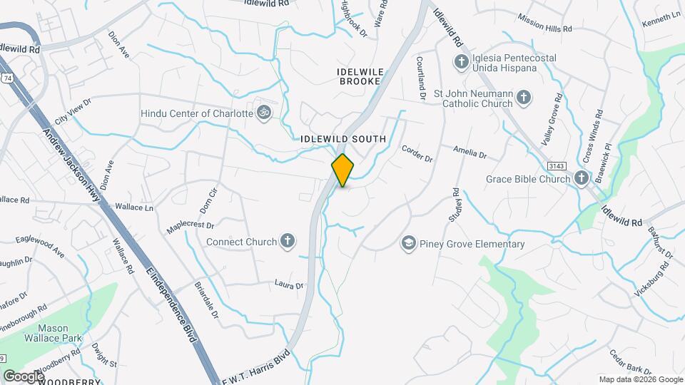 3205 Winchelsea Dr Mapa y Detalles de la Ubicación