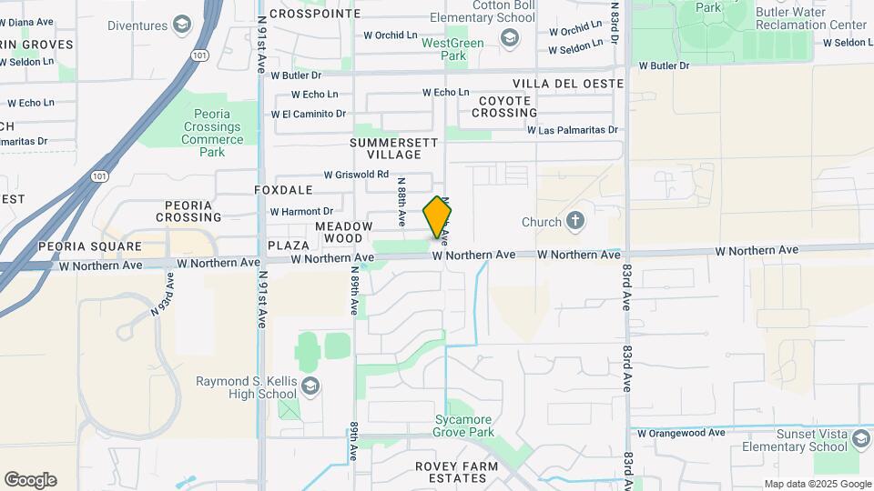 8021 N 87th Dr Map and Location Details