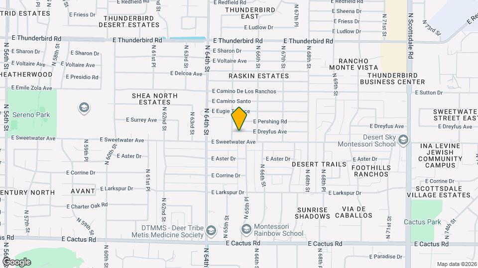 6511 E Dreyfus Ave, Unit SI ID1558696P Map and Location Details