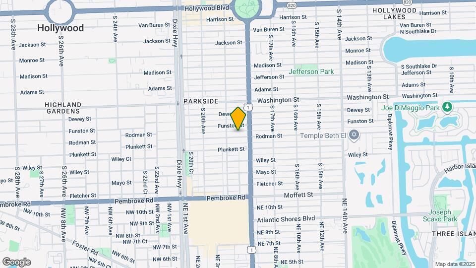 1831 Rodman St Mapa y Detalles de la Ubicación