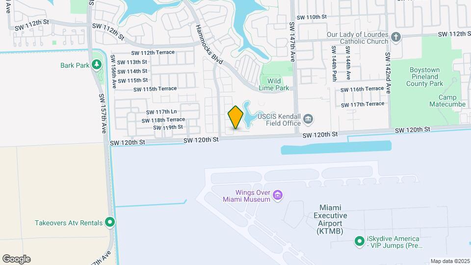 11981 SW 150th Pl Map and Location Details
