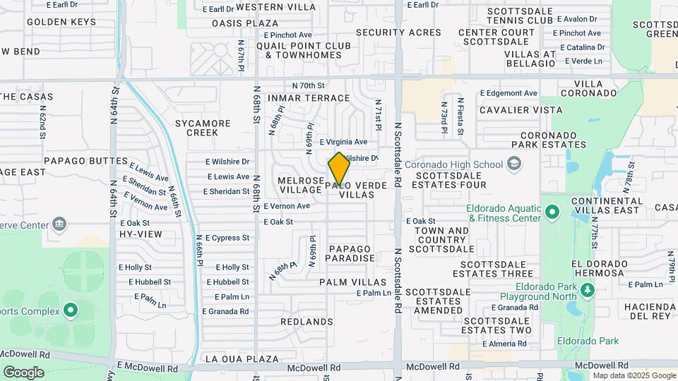 2401 N 70th St Mapa y Detalles de la Ubicación