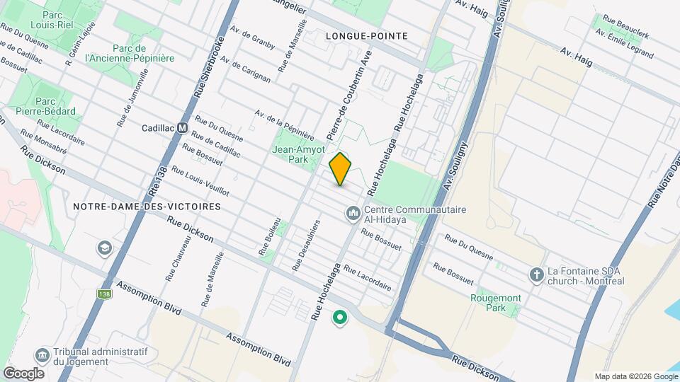 2582 Du Quesne Rue Map and Location Details