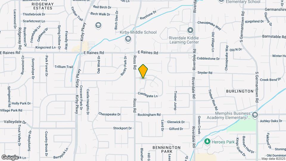 6737 Willow Way Ln Map and Location Details