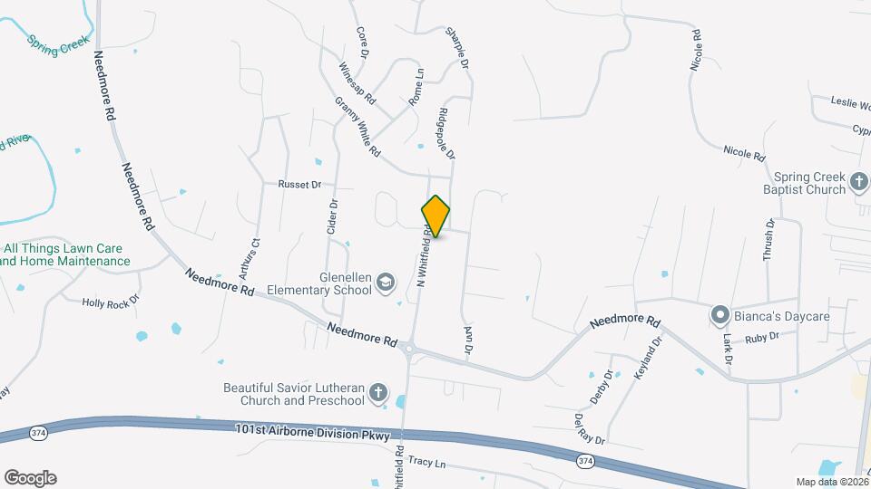 2740 N Whitfield Rd Map and Location Details