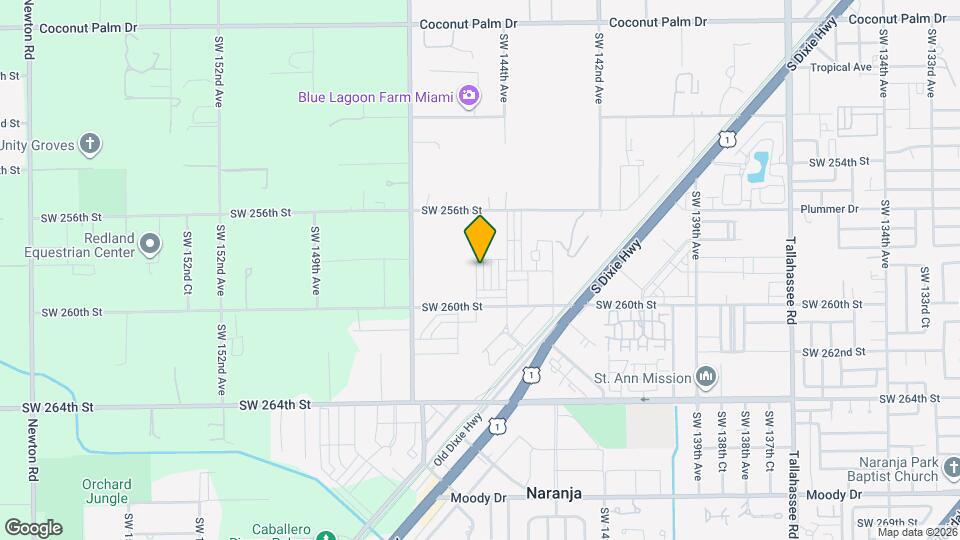 25847 SW 145th Ave Map and Location Details