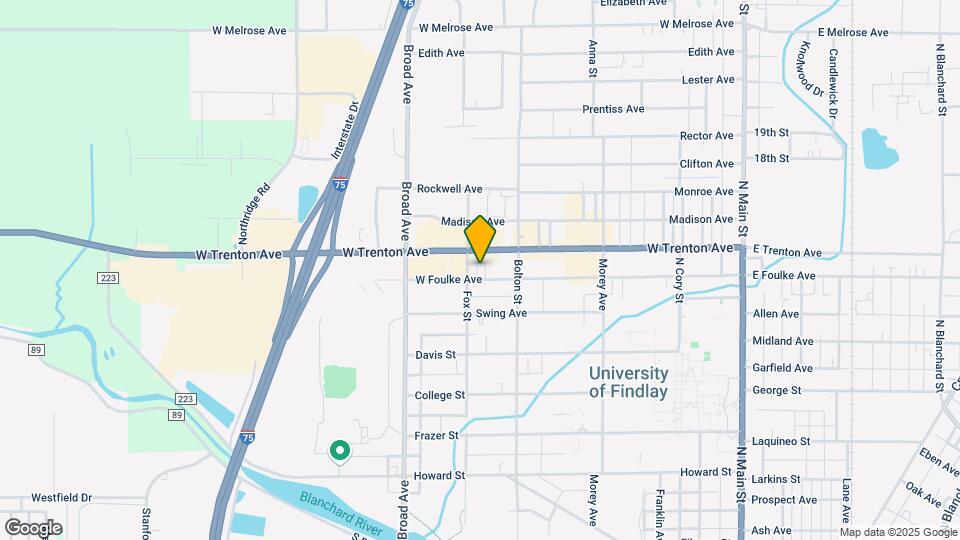 634 W Foulke Ave Map and Location Details