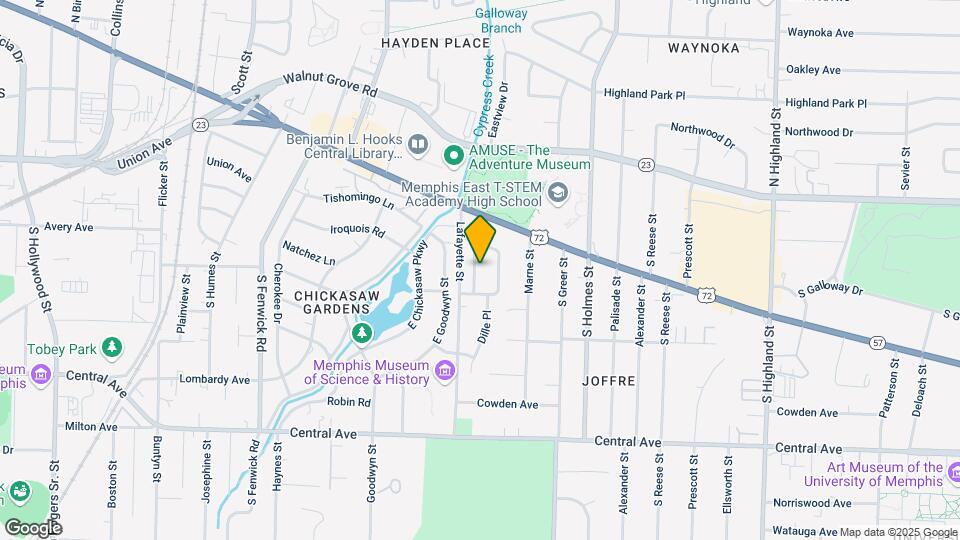 84 W Lafayette Cir Map and Location Details