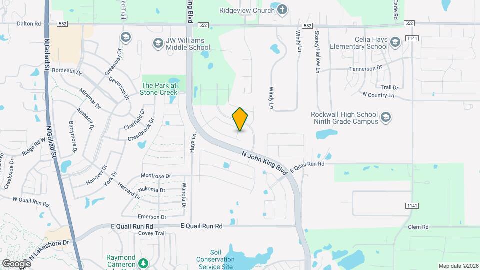 2208 Miranda Ln Map and Location Details