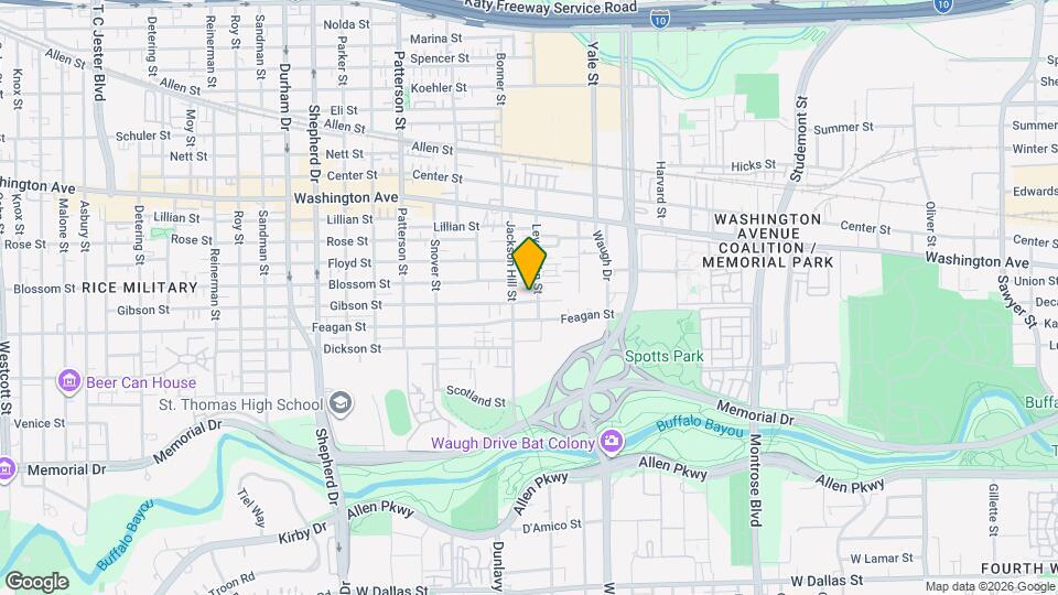 4010 Gibson St Map and Location Details