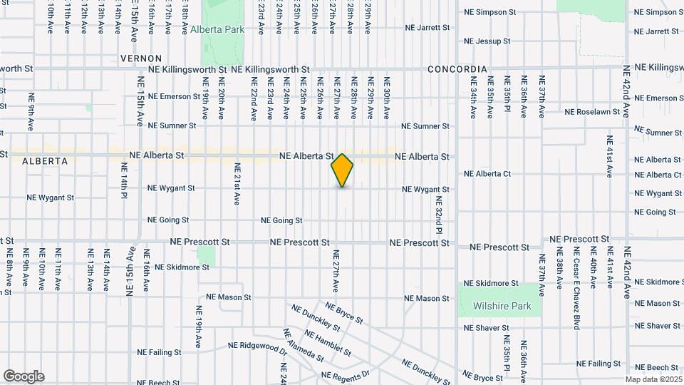 4738 NE 27th Ave Mapa y Detalles de la Ubicación