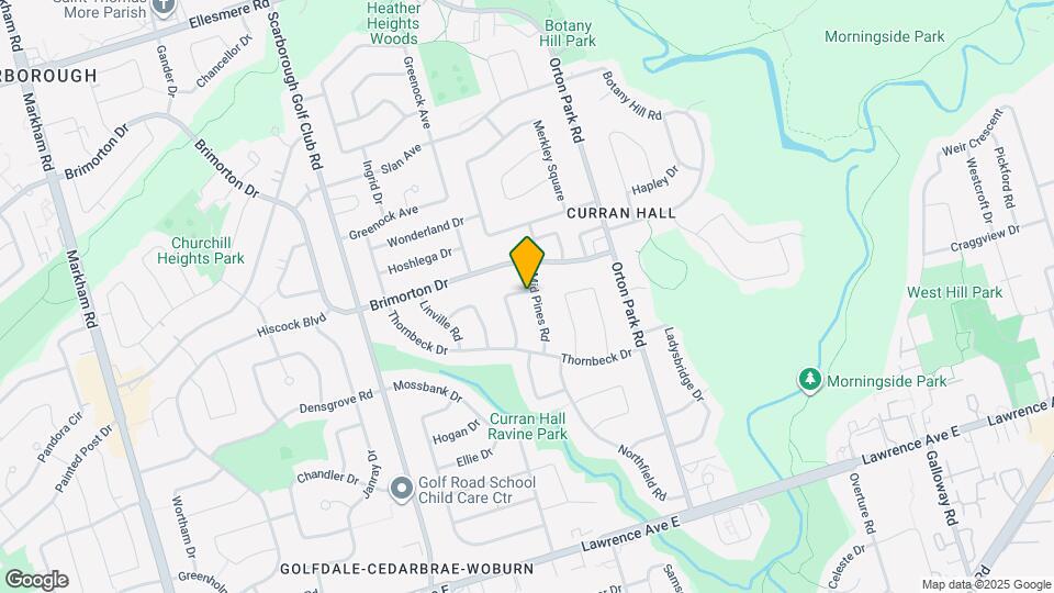 33 Lakeland Crescent Map and Location Details