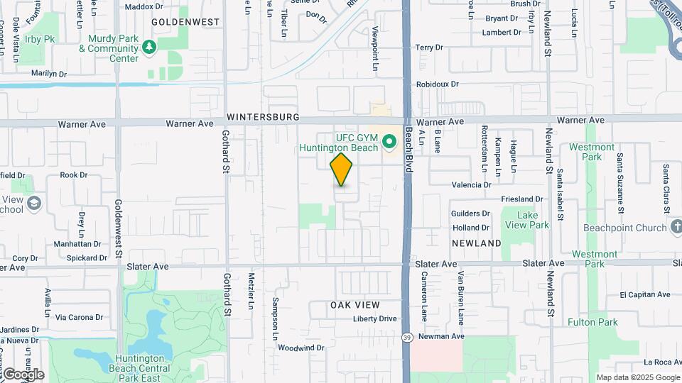17232 Oak Ln Map and Location Details