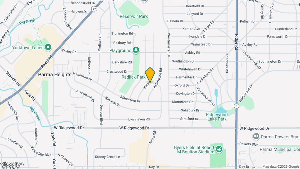 6393 Springwood Rd Map and Location Details