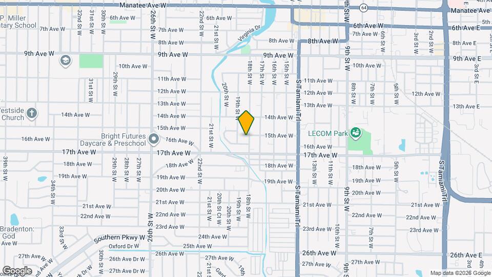 1506 18th St W Map and Location Details