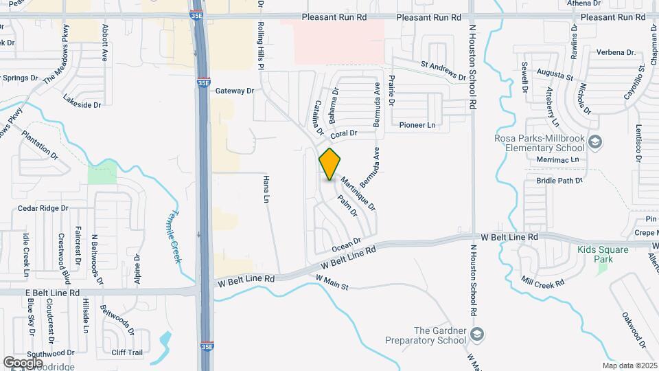 171 Palm Dr Map and Location Details