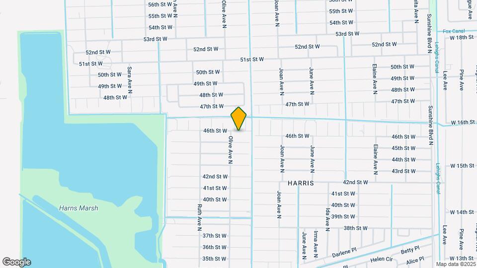 3109 46th St W Map and Location Details