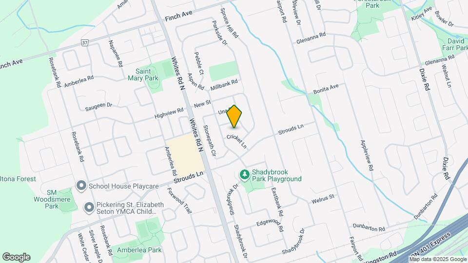 1865 Cricket Ln Map and Location Details