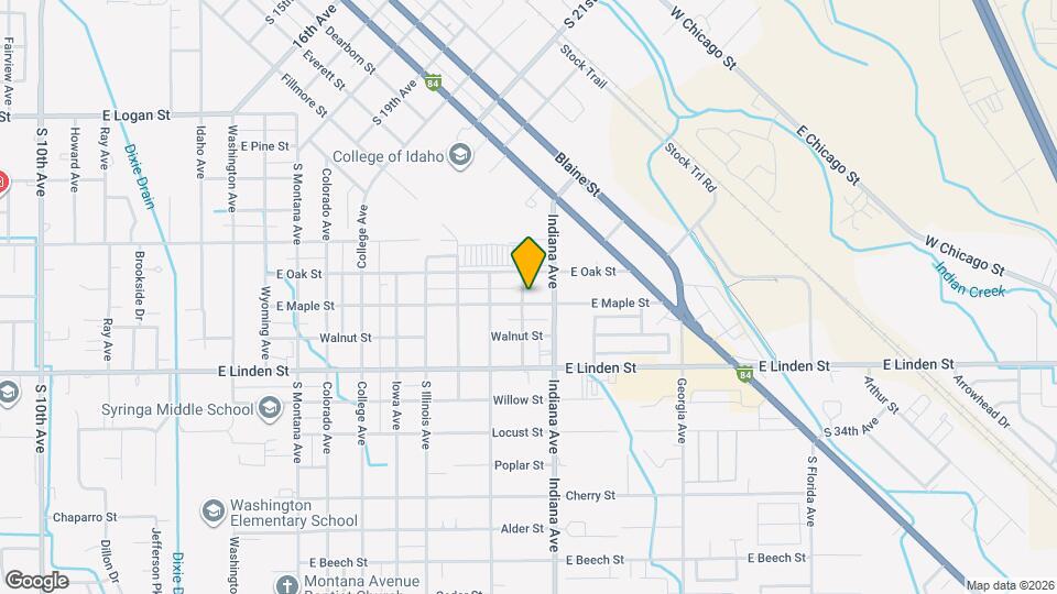 2001 E Maple St-Unit -B Map and Location Details