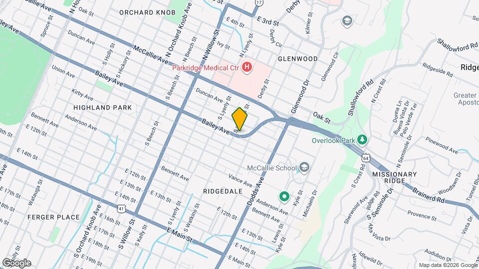 2403 Bailey Ave Mapa y Detalles de la Ubicación