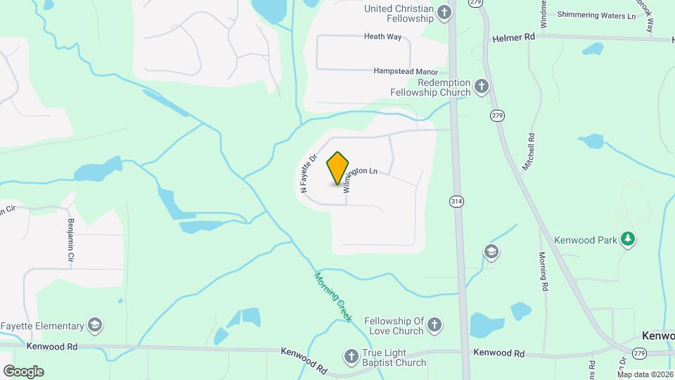 110 Wilmington Ln Map and Location Details