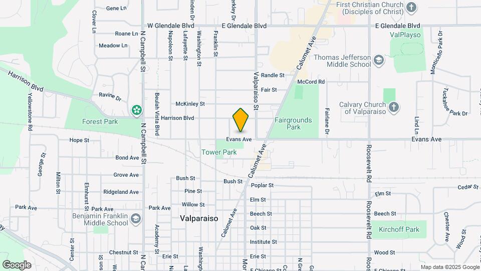 207 Evans Ave Mapa y Detalles de la Ubicación