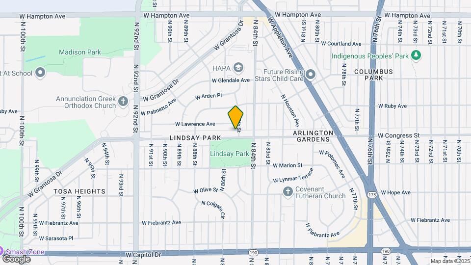 8506 W Congress St Mapa y Detalles de la Ubicación