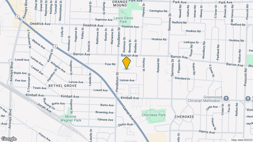 2820 Arlington Ave Map and Location Details