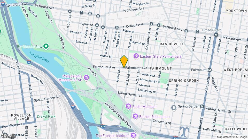 2226 Fairmount Ave Map and Location Details