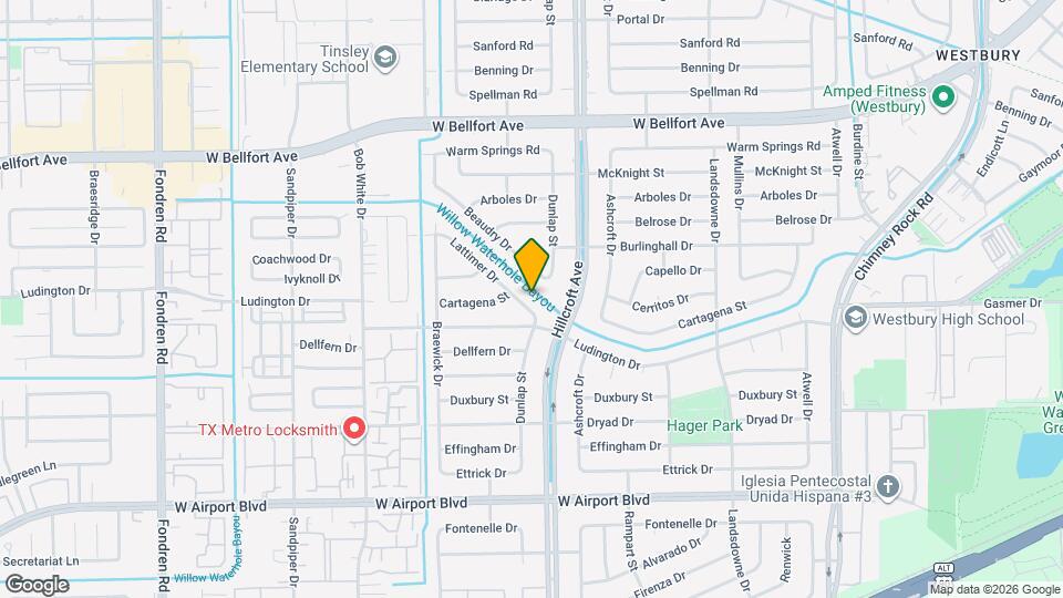 5918 Lattimer Dr Map and Location Details