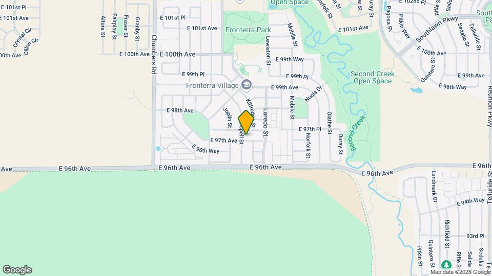 15935 E 97th Ave Map and Location Details