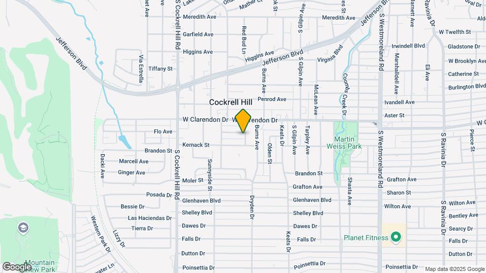 4002 Walker St Mapa y Detalles de la Ubicación