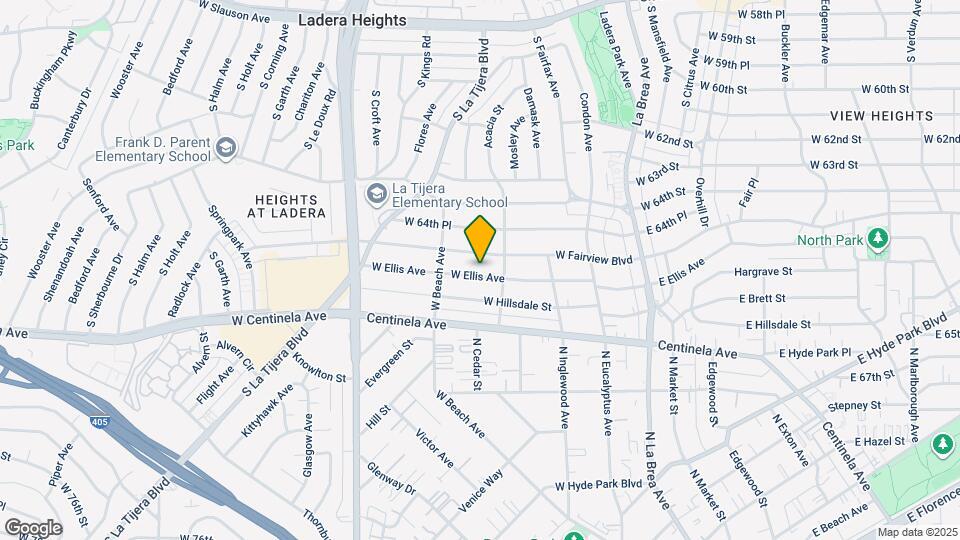 423 W Ellis Ave Map and Location Details