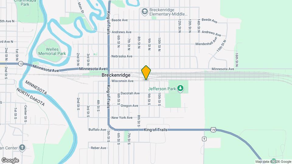 821 Wisconsin Ave Map and Location Details