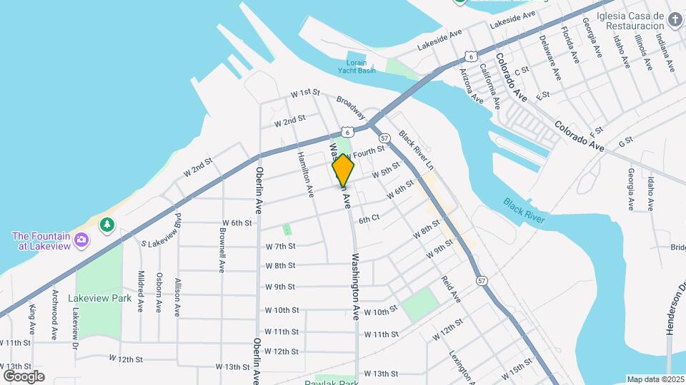 518 Washington Ave Mapa y Detalles de la Ubicación