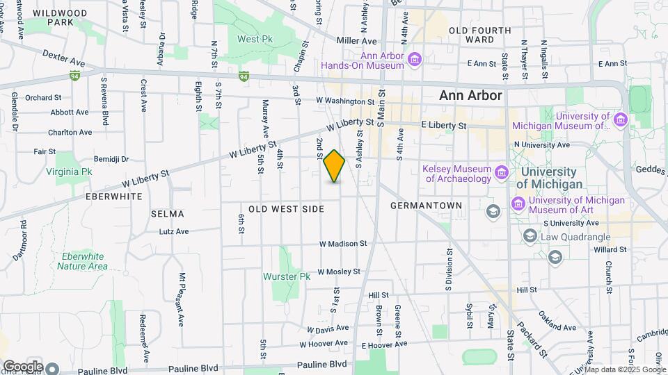 442 S 1st St Map and Location Details